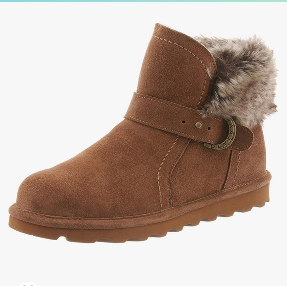 BEARPAW Women's Koko Ankle Faux Fur Boot Size 9 - Picture 2 of 14